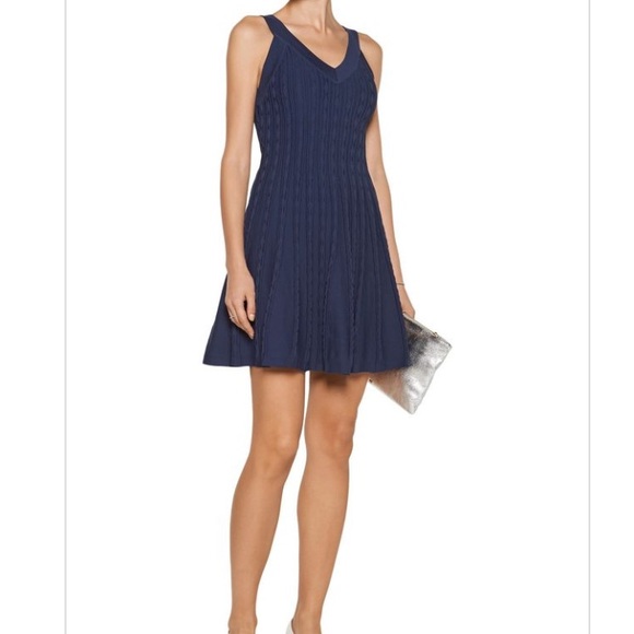 Milly Dresses & Skirts - Milly Textured Stretch Knit Mini Dress